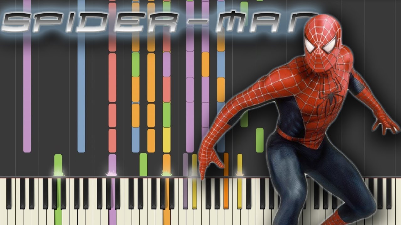 Spider-Man (2002) main theme using only piano
