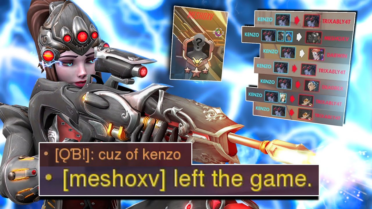 When you get flamed but face them the next game in overwatch