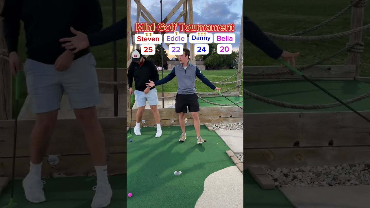 Турнир по мини-гольфу, ПОЛНЫЙ РАУНД! (Кто победил?) — Безумная концовка — Территория действий. Ту...