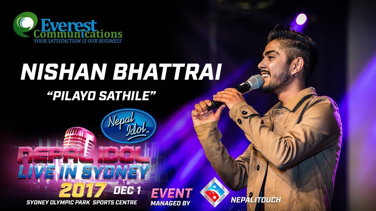 Nishan Bhattrai - Pilayo Sathile | Nepal Idol Live in Sydney