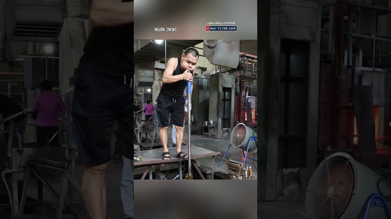 Gương mặt biến dạng của “hoàng tử ếch” Trung Quốc 30 năm thổi thủy tinh 