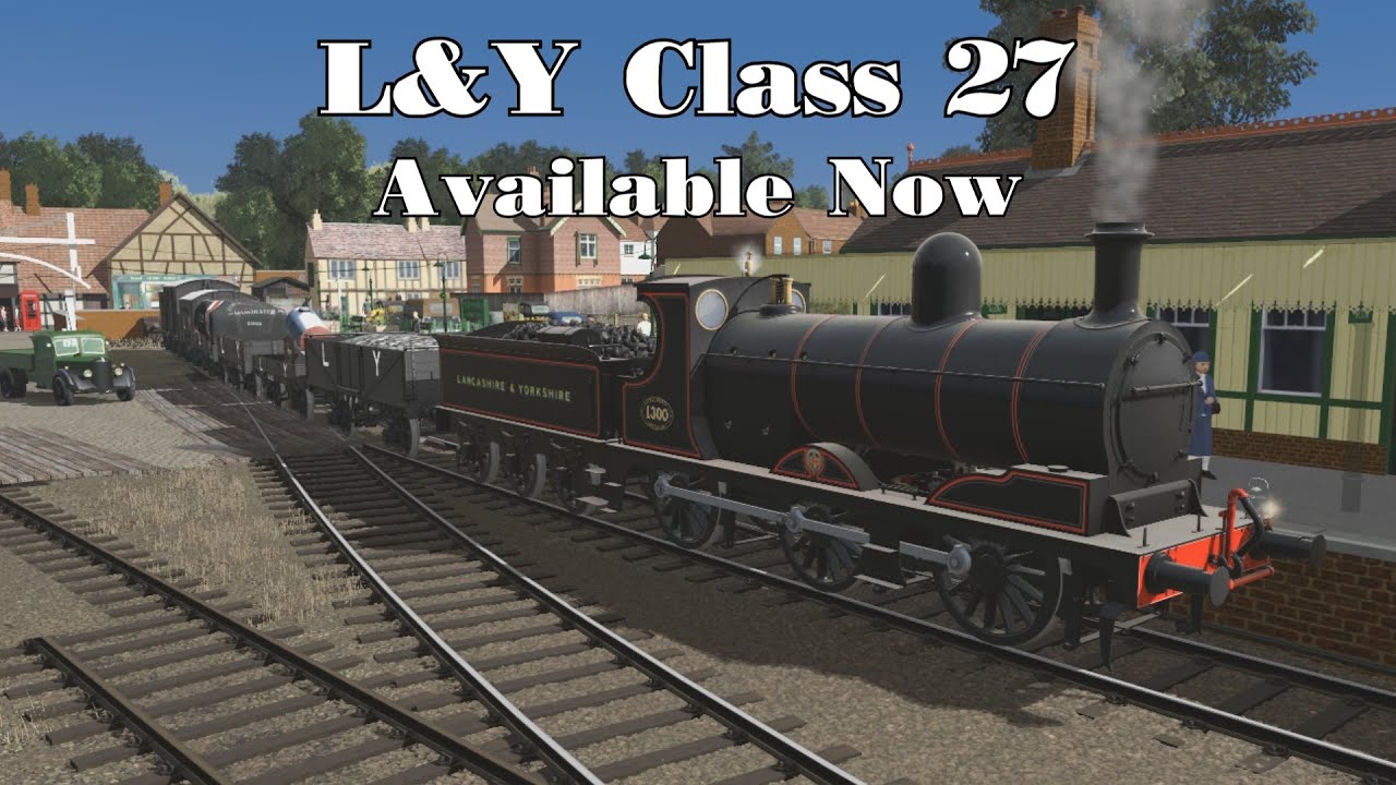 L&Y Class 27 and Wagons