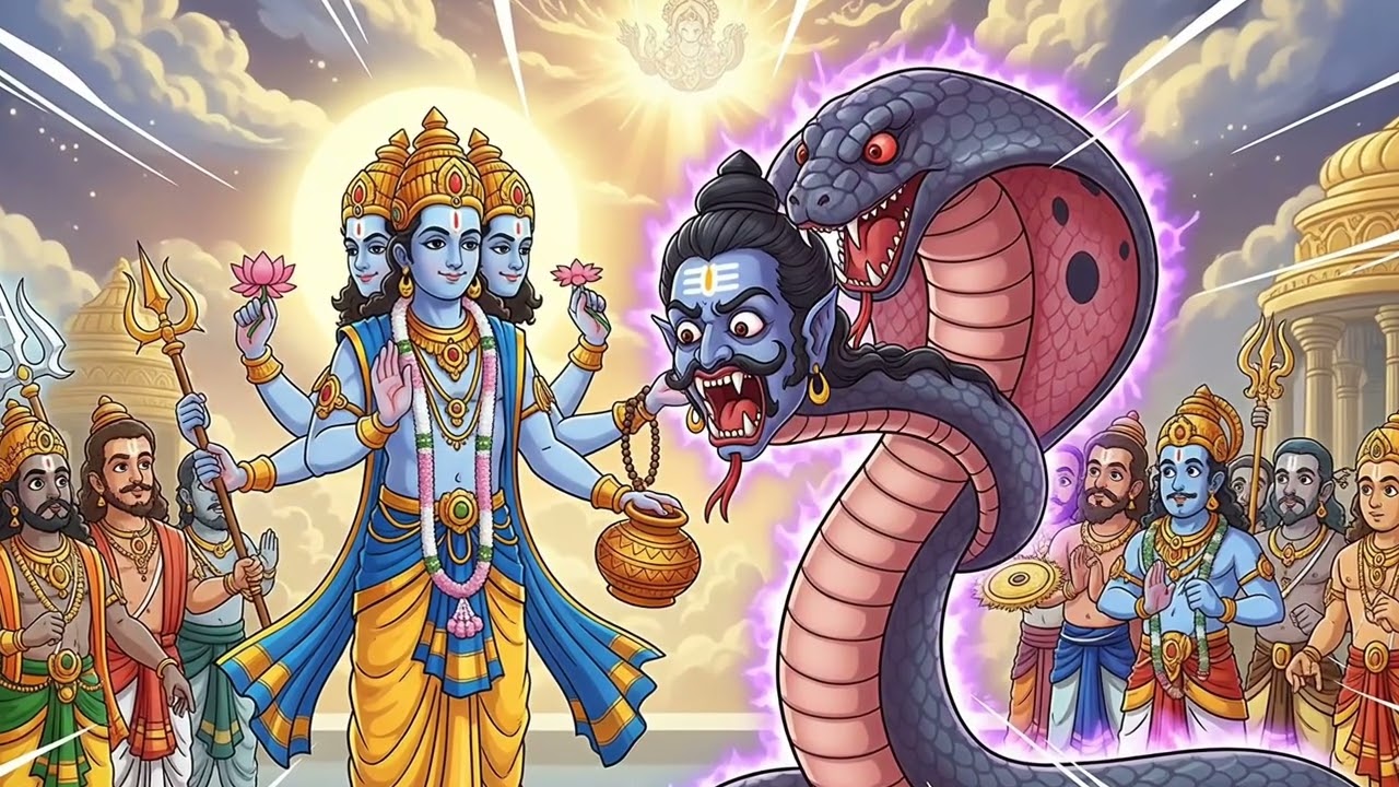 चंद्र ग्रहण की पौराणिक कथा /chandra grahan ki pauranik katha #dharmikkathae 