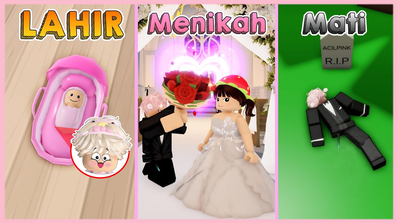 ACIL Dari Lahir Sampai Meninggal! Sedih Banget😭Roblox Brookhaven 🏡RP