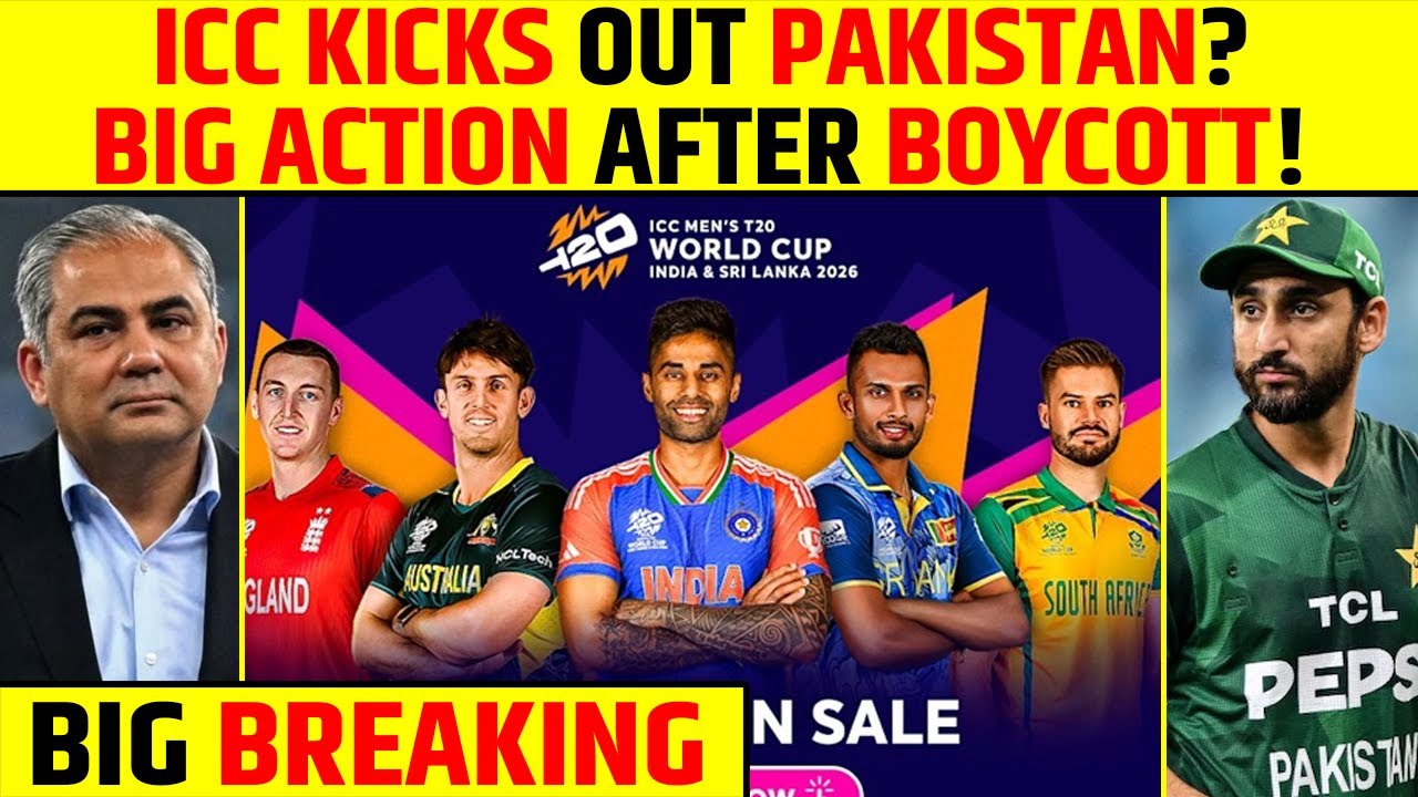 🔴PAKISTAN IN TROUBLE! ICC’S STRONG RESPONSE SHAKES WORLD CUP 2026 #t20worldcup