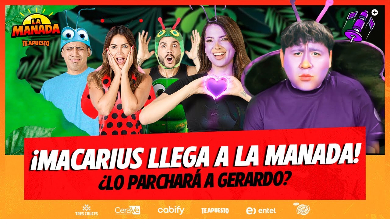 MACARIUS LLEGA A LA MANADA | ¿LO PARCHARÁ A GERARDO? | #LAMANADA CON GERARDO, LAURA, MARIO Y SUHEYN