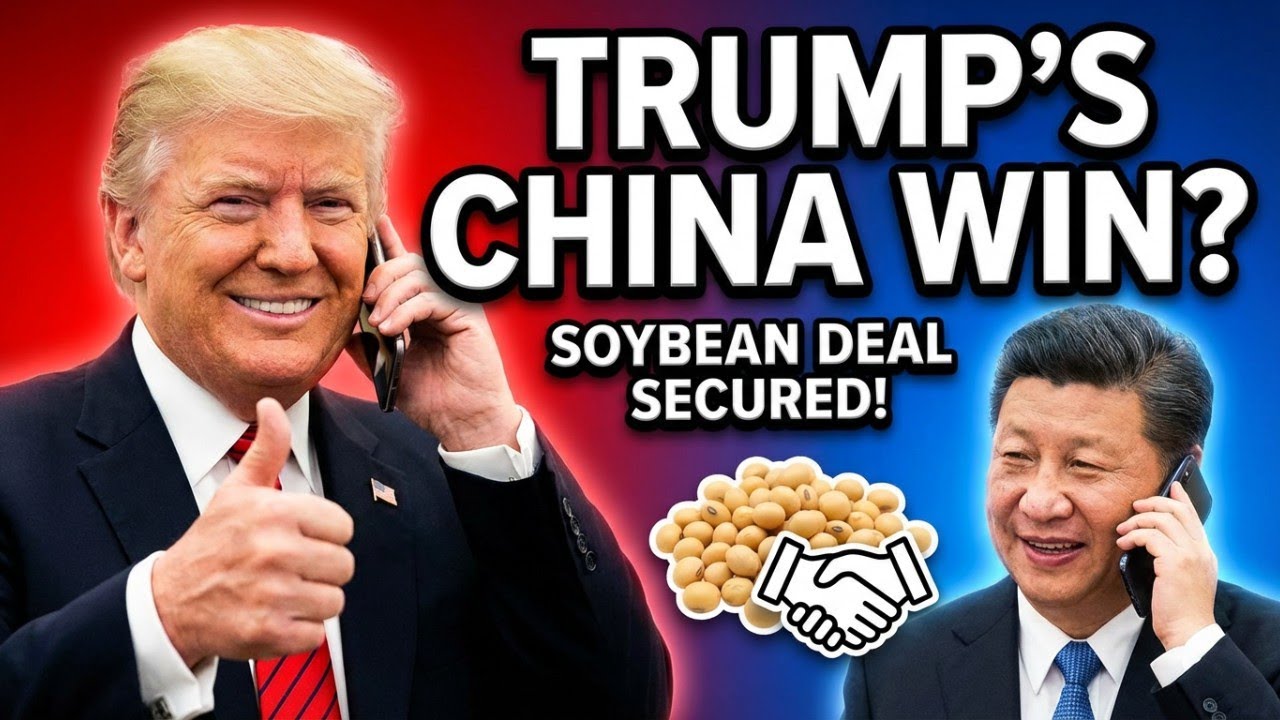 $10 BILLION Soybean Deal: US Farmers' LIFELINE or POLITICAL TIME BOMB? (China Just Signed)