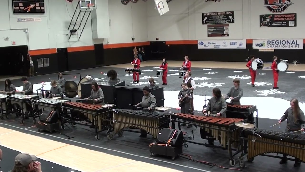 Skyview Winter Percussion | Snow Lands on Top | WGI Competition