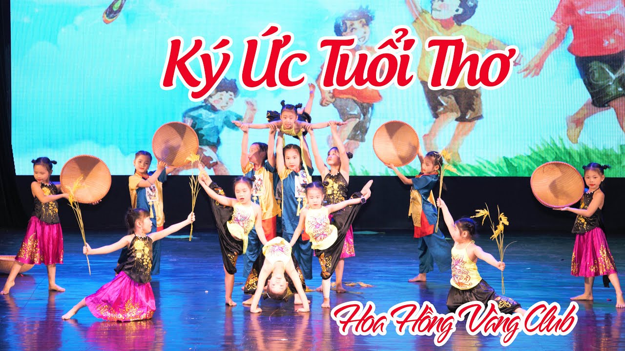 múa Ký Ức Cánh Đồng Tuổi Thơ - Hoa Hồng Vàng Club | Chung kết Ngôi Sao Tài Năng Nhí