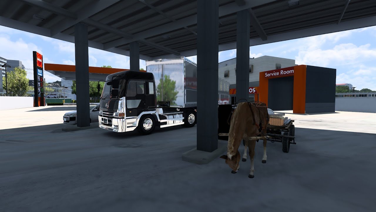 レトロなトラックで配達！#ets2 #projectjapan 