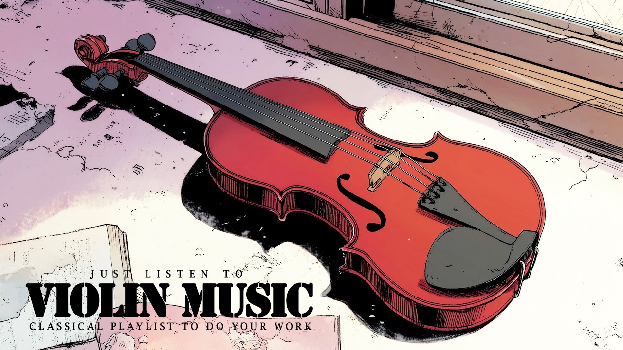 Violin Music | Relaxing Classical Flow for Study Power
