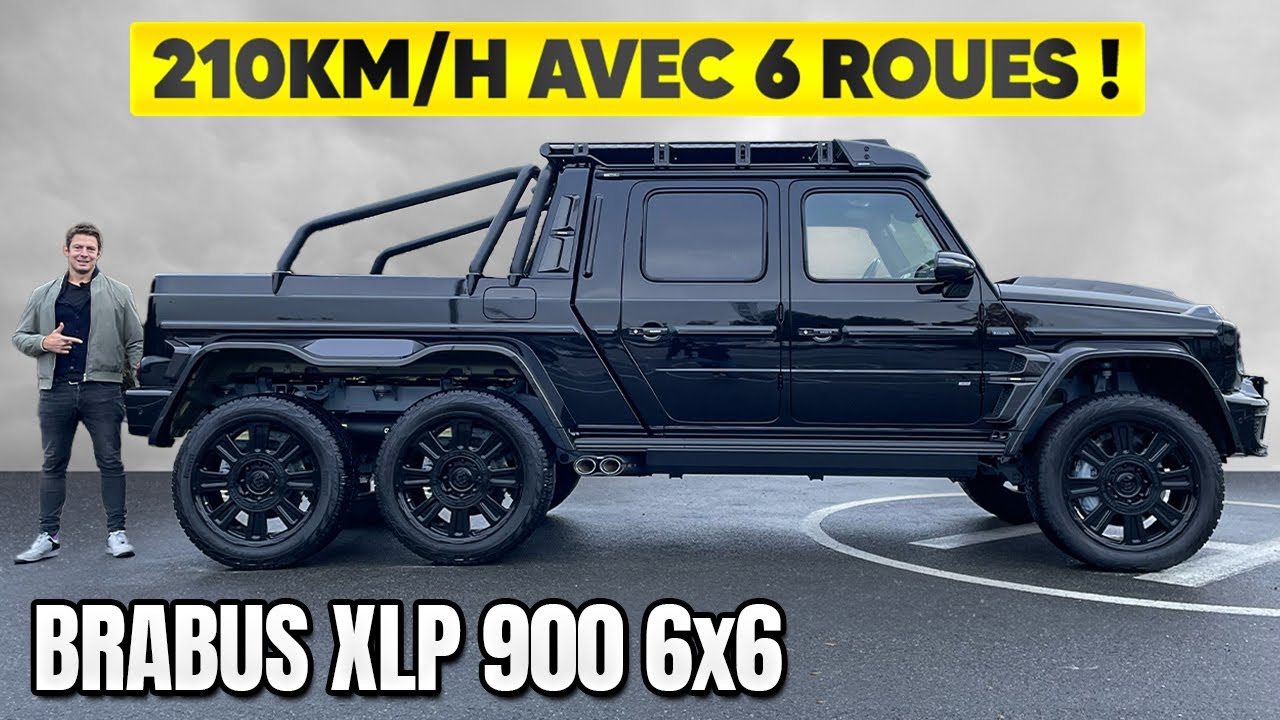 Essai Brabus 900 XLP 6x6 2024 – Je prends 210KM/H avec 6 ROUES !