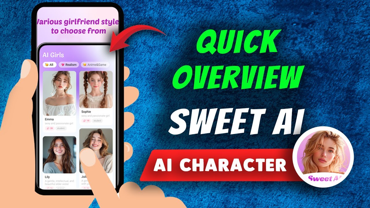 Sweet Ai - Virtual Companion App Quick Overview