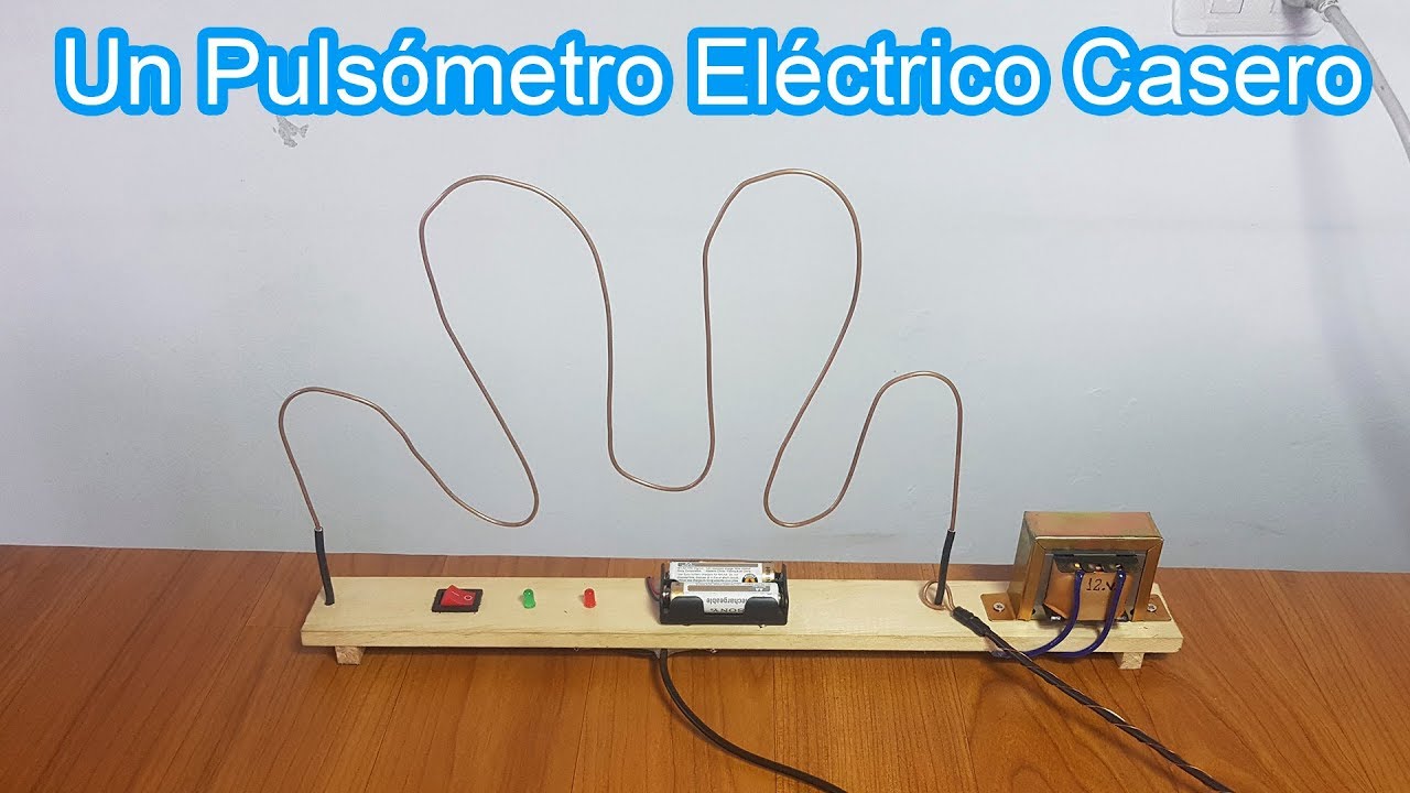 Cómo Hacer Un Pulsómetro Eléctrico Casero | Maquina de toques