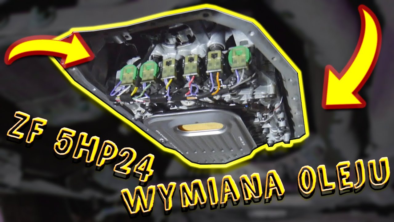 BMW e39 ZF 5hp24 wymiana oleju automatycznej skrzyni bieg&oacute;w