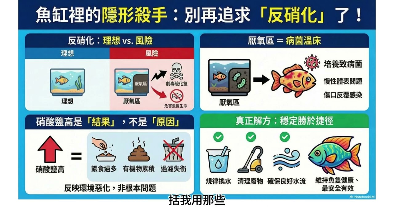 [水族大大不要聽]S2Ep45魚缸裡面可不可以培養出反硝化細菌？反硝化細菌在魚缸內是有意義的嗎？