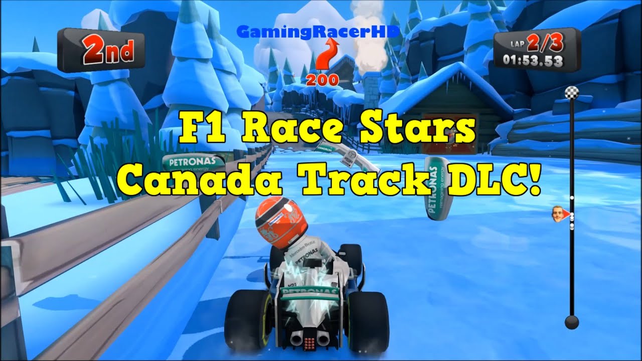 F1 Race Stars - Canada Track DLC Gameplay! (1080p HD)
