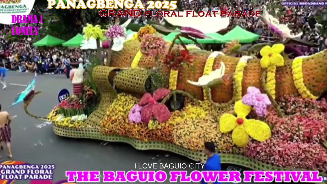 FLOAT PARADE _ PANAGBENGA 2025 _ BAGUIO FLOWER FESTIVAL