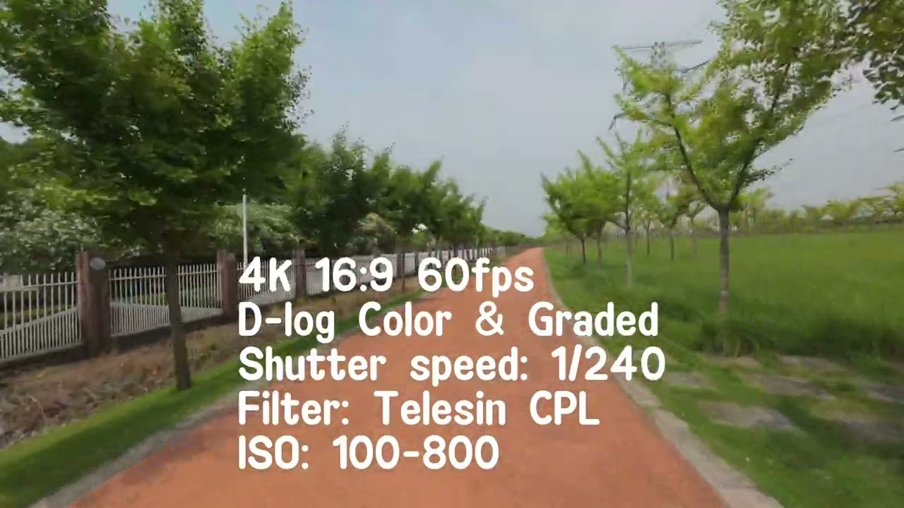 DJI OSMO ACTION 4 ND & CPL filters test. They do work