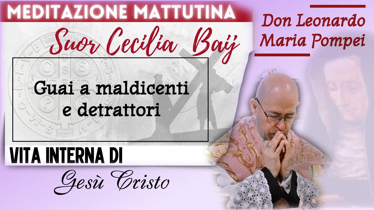 Guai a maldicenti e detrattori
