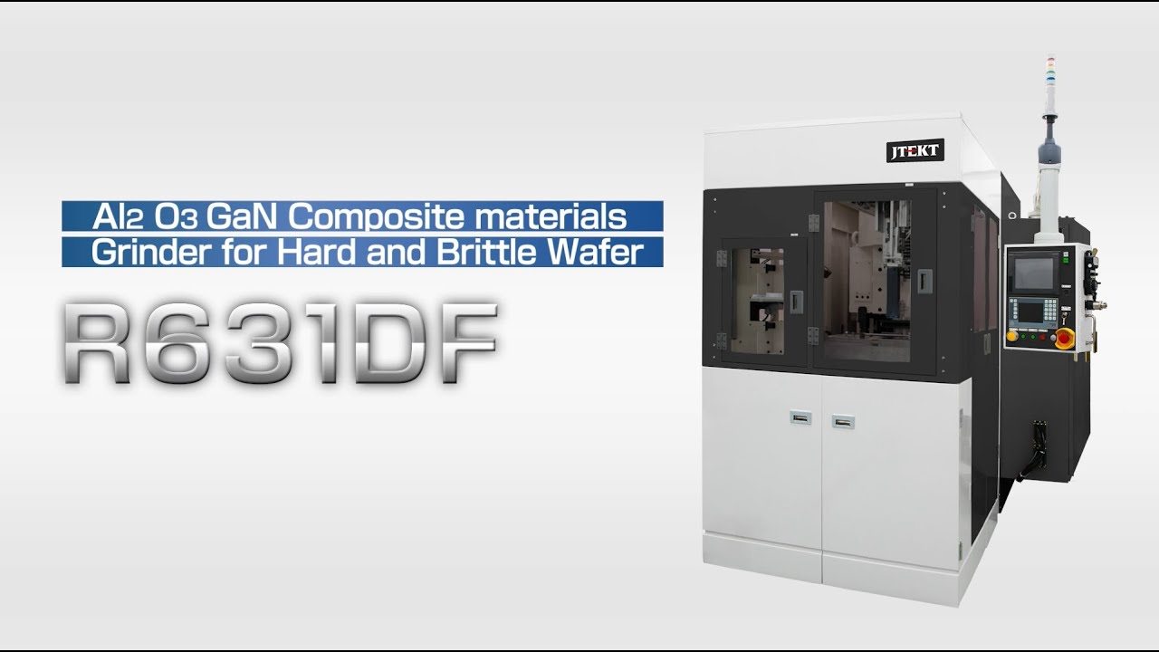 SiC,Hard Brittle and Composite Wafers Grinder Model R631DF 【SEMICON  West 2022】