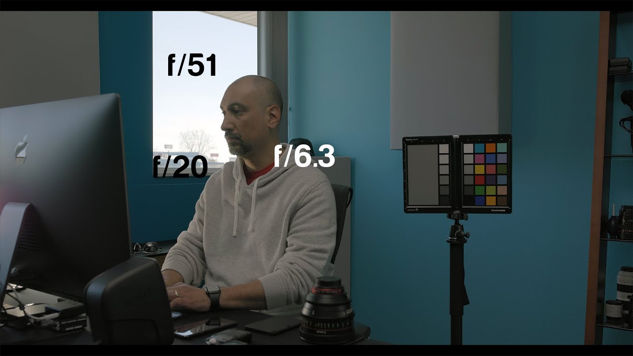 Canon C500 Mark II 6K RAW Dynamic Range vs RED 8K Helium