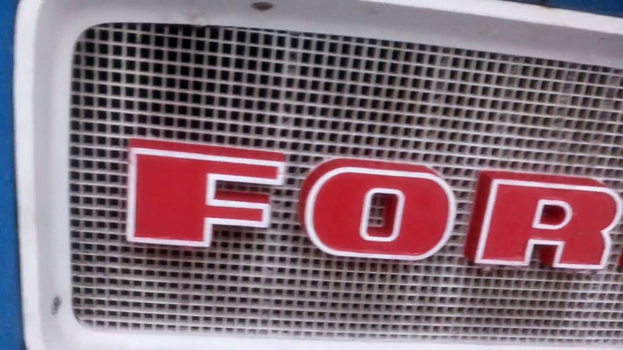 Ford 4000 Kylm&auml;k&auml;ynnistys / Cold start