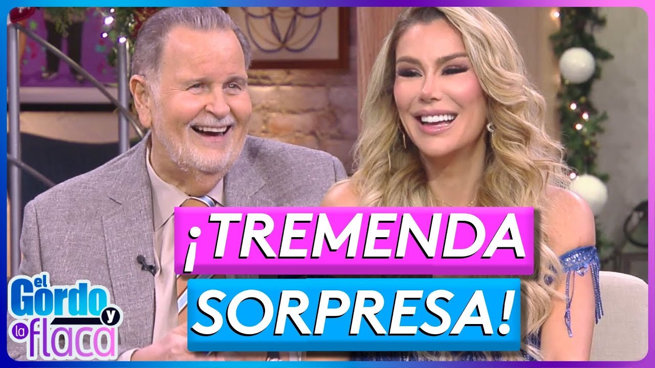 Ninel Conde fue el regalo de Navidad de Raúl de Molina: todo sobre su visita | El Gordo y La Flaca