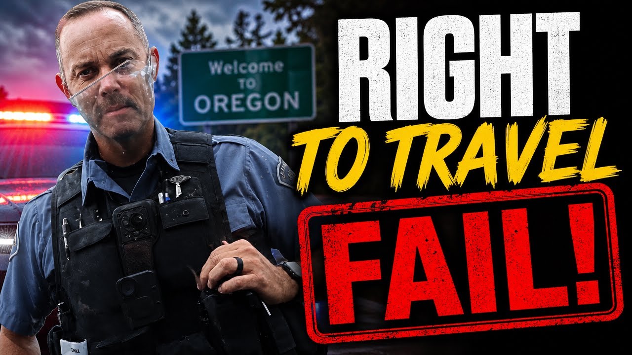 Sovereign Citizen Right To Travel FAIL in Oregon