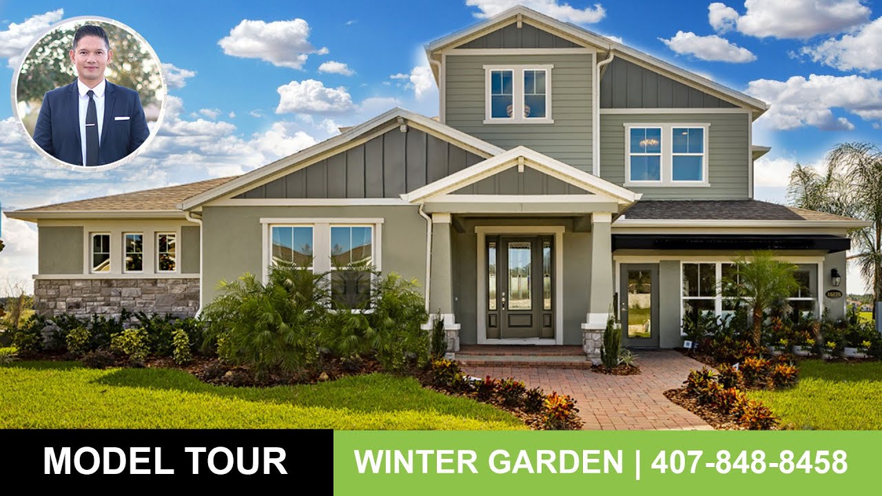 Winter Garden Luxury Home Tour | Serenity Model | Orlando Home Finders