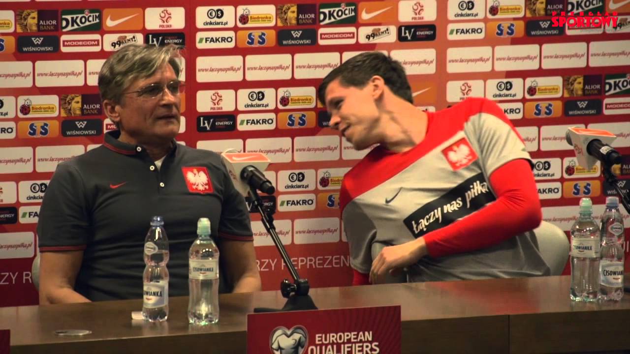 Szczęsny i Krychowiak wkręcają dziennikarzy na konferencji