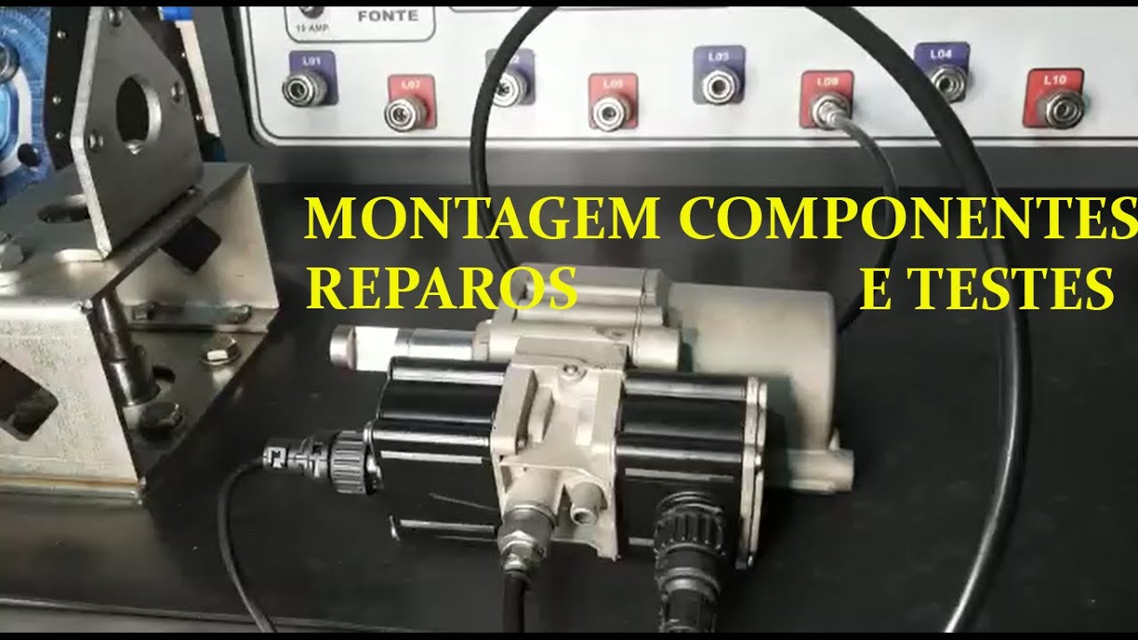 Como montar comando de engate de  marcha completo