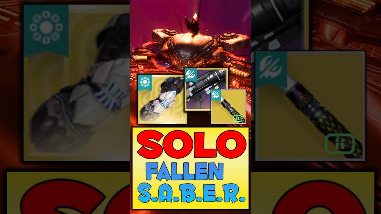Unbroken Getaway Artist Warlock Build Dominates Solo Ultimate Fallen S.A.B.E.R.!