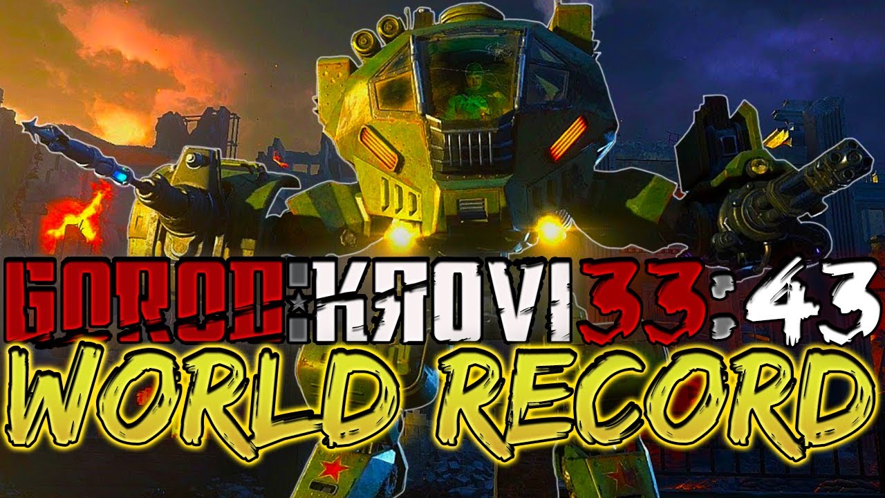[FWR] Gorod Krovi Solo Easter Egg Speedrun [33:43]