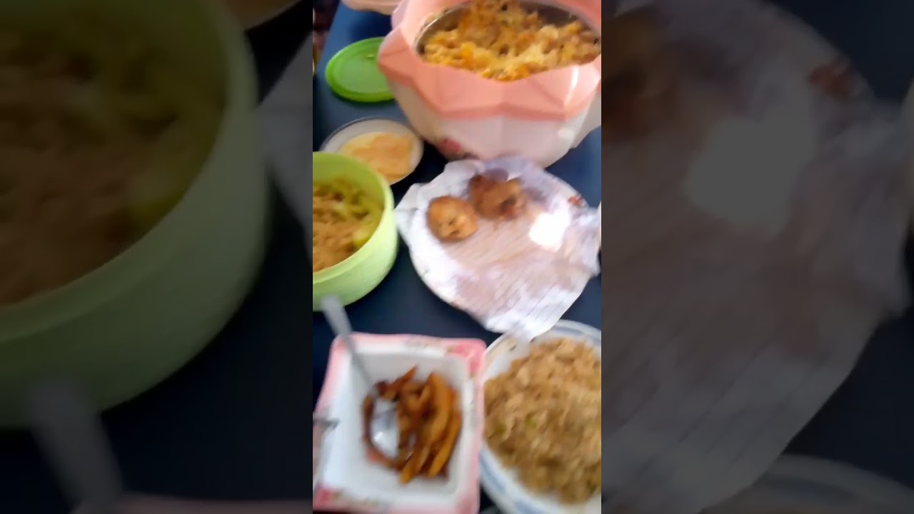 one dish party at school #alliedschool #onedish #party #masti