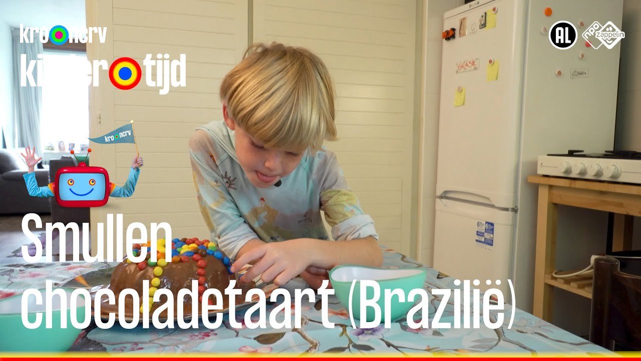 🍽 Kaasballetjes en chocoladetaart uit Brazilië 🇧🇷 | Smullen (Kindertijd KRO-NCRV)