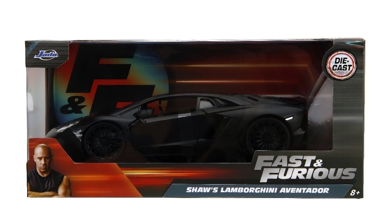 SHAW'S LAMBORGHINI AVENTADOR JADA TOYS 1/24 SCALE