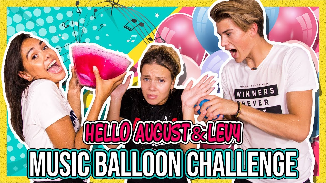 LEVY & HELLO AUGUST - MUSIC BALLOON CHALLENGE