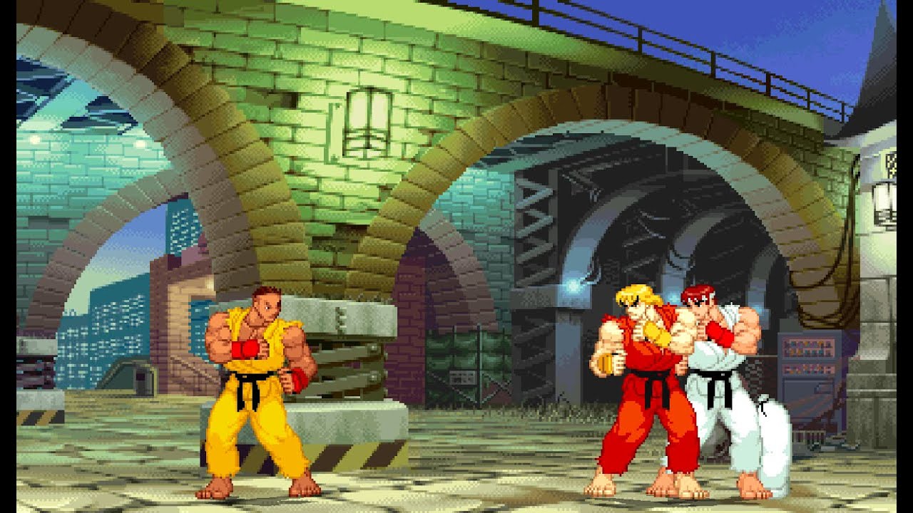 CPS2 Sean (PotS Style) : Ryu & Ken Stance