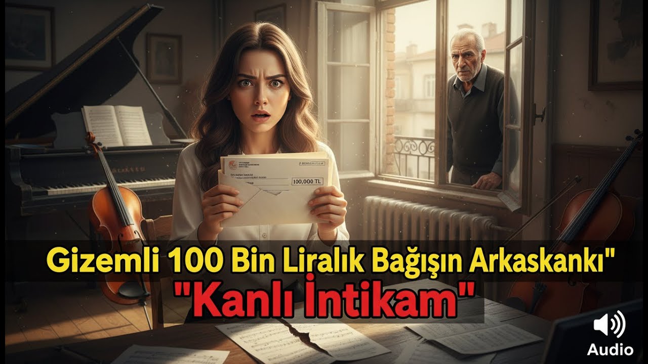 Okulun müzik programını kurtaran gizemli 100 bin liralık çek, yıllardır gürültü diye şikayet eden