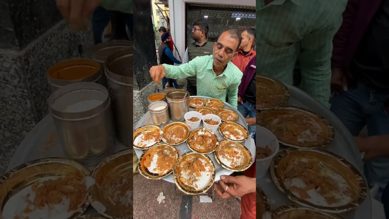 World Famous Sharma ji के Viral Dahi Bhalle 😋❤️🥀#videos #streetfood #india #trendingvideo