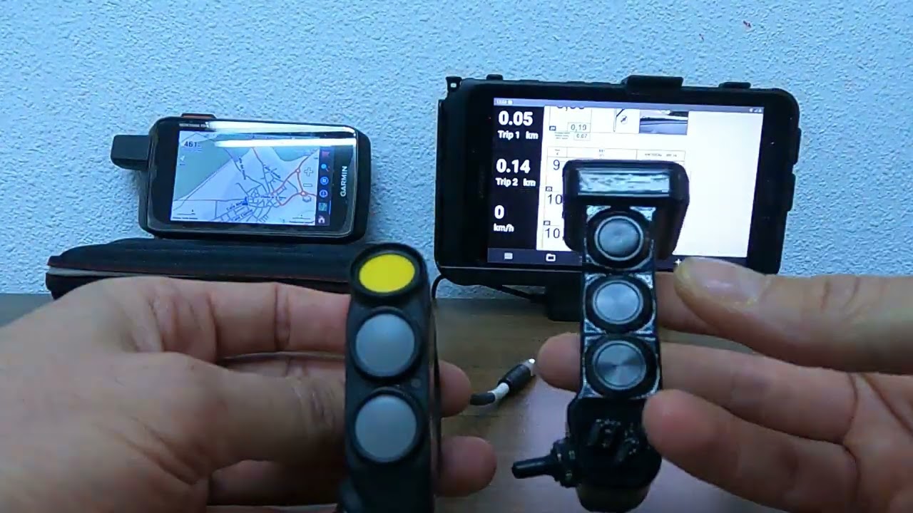 Mandos bluetooth para navegación Roadbook , Rally , GPS , OsmAnd ...
