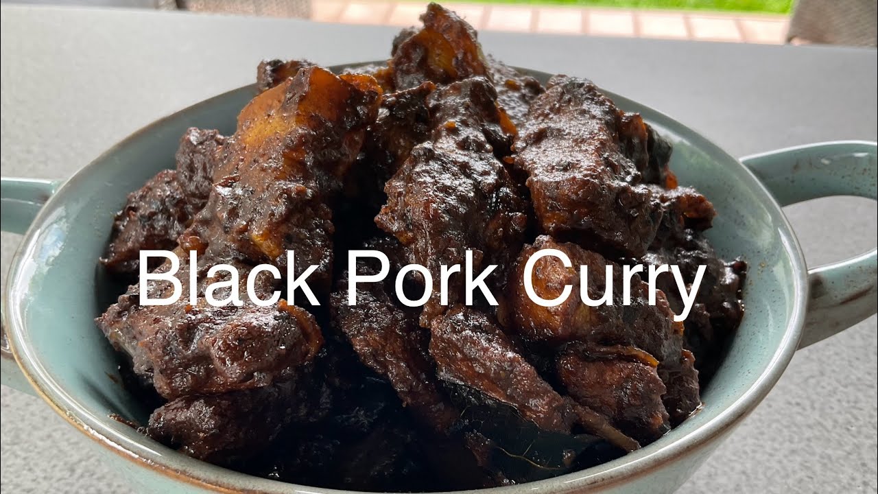 Black Pork Curry with Sri Lankan Spices | Dota’s