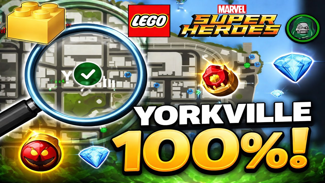 Alle Collectibles in Yorkville 💎 | LEGO Marvel Super Heroes