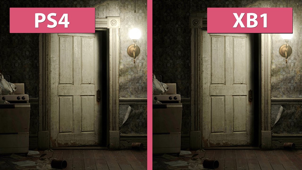 Resident Evil 7 &ndash; PS4 vs. Xbox One Graphics Comparison