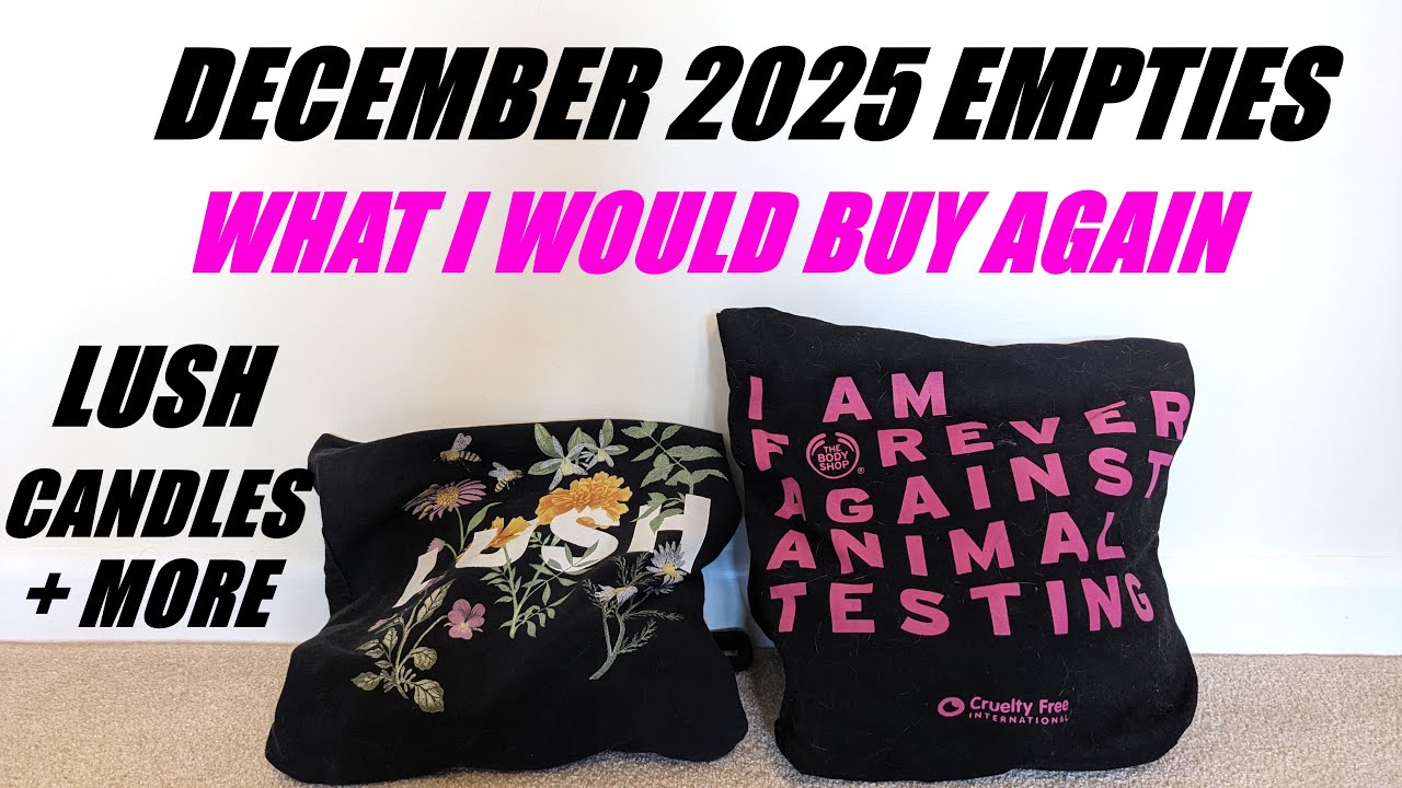 DECEMBER 2025 EMPTIES/PROJECT USE THINGS UP
