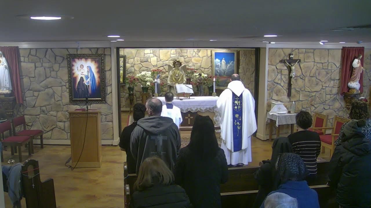 Wednesday February 11, 2026 | The Rosary and Mass from The Blue Army Shrine of Our Lady of Fatima
