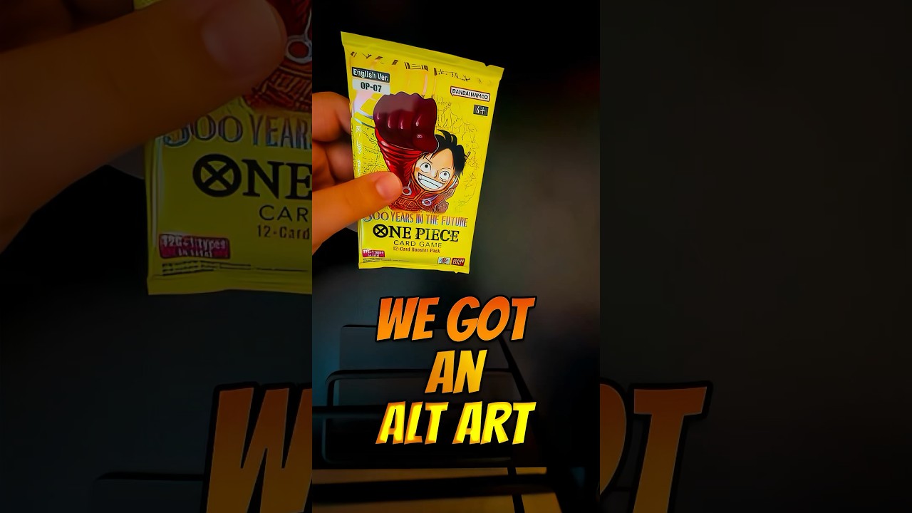 We got an Alt Art! Opening One Piece OP07 Pack! #onepiece #tcg #op07