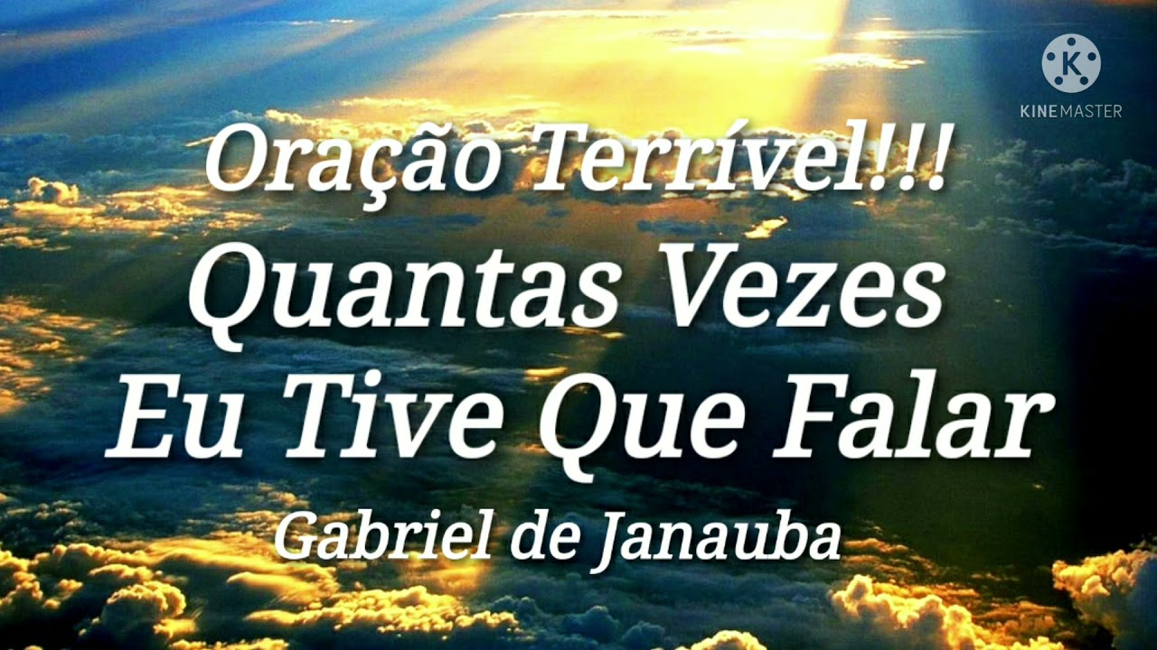Canção e Declamação-Quantas vezes Eu Tive Que falar/AvulsoCCB (GabrieldeJanauba)@abraaodearaujolima