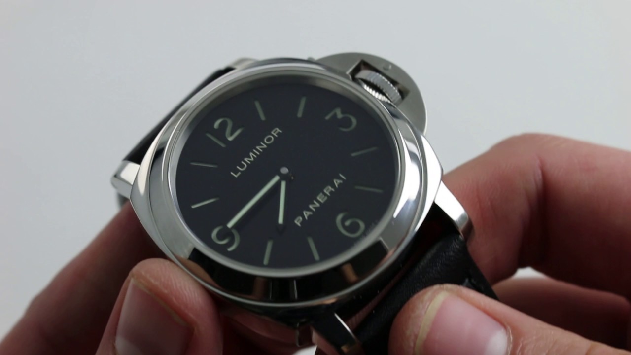 Panerai Luminor Base PAM00112 Watch Review